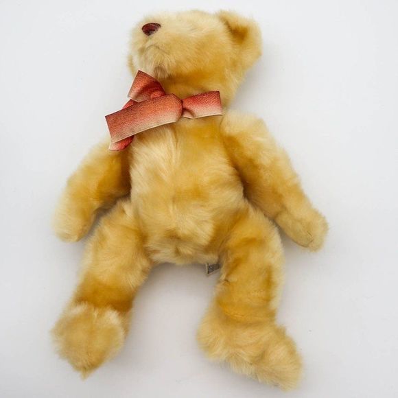 Faux Mohair‎ Teddy Bear, Remake Stuffed Animal, Hug & Luv, Plush, Vintage Style - Picture 6 of 7